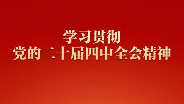 專(zhuān)題 | 學(xué)習(xí)貫徹黨的二十屆四中全會(huì)精神